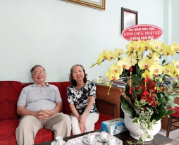 Thăm Tết Thầy Lưu Tiến Hiệp